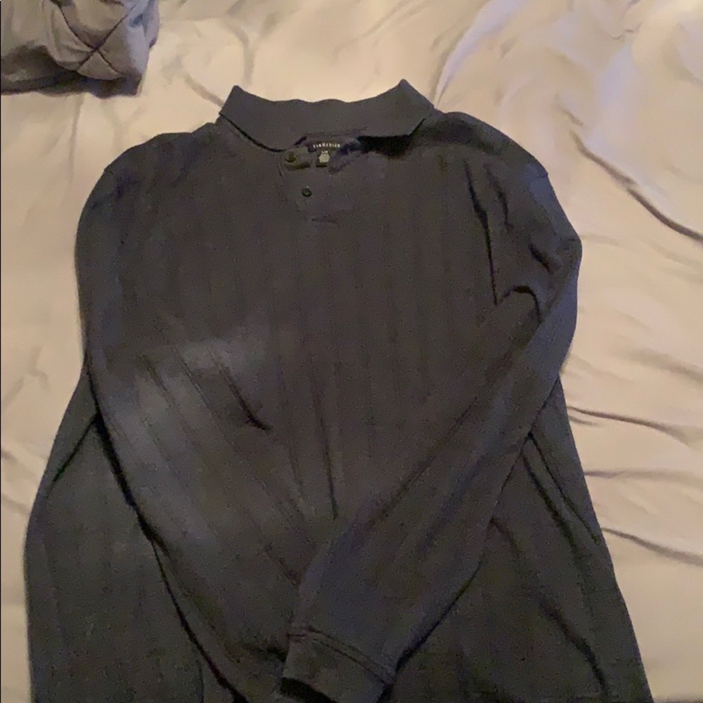 Vintage Van Huesen long sleeve polo